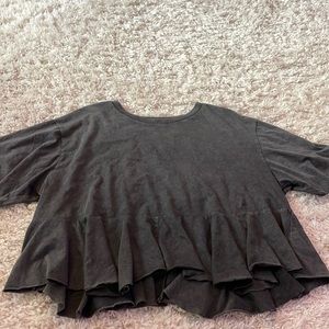 vestique cropped short sleeve t